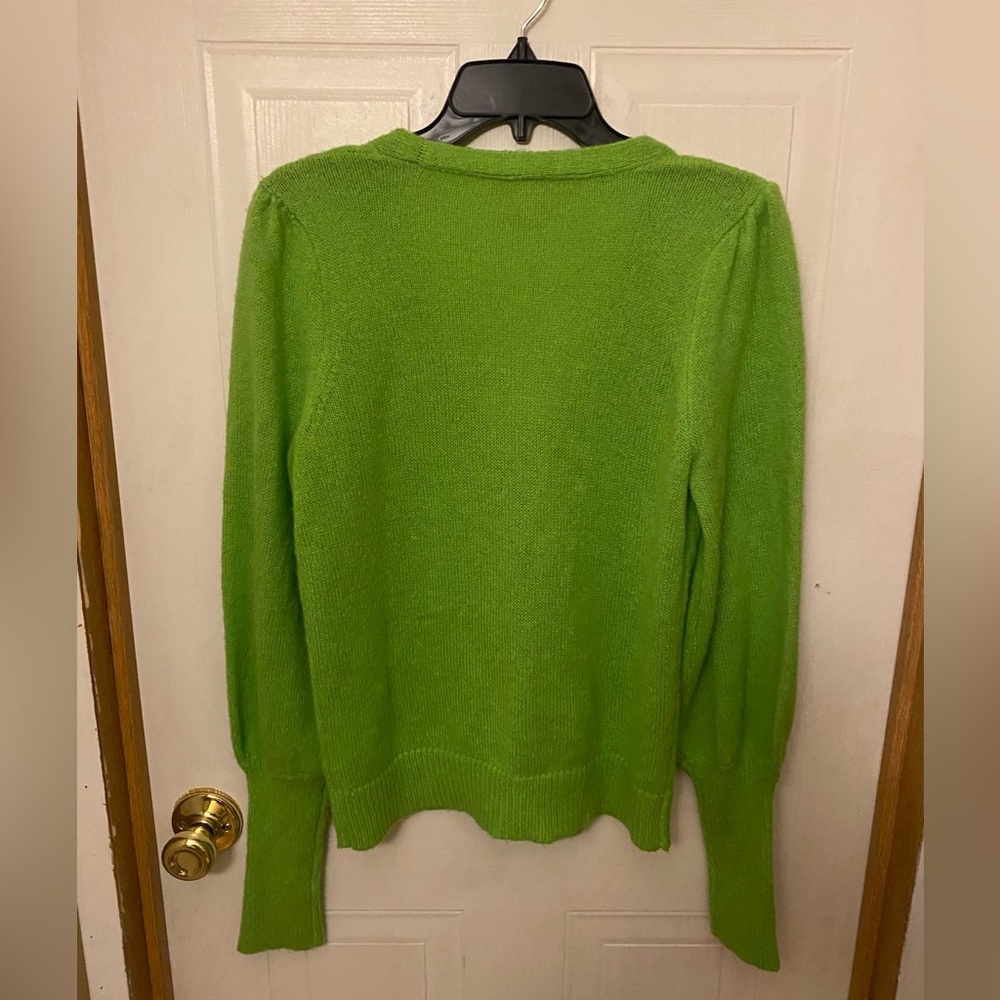 Lilly Pulitzer Angeli Lime Green Cardigan & Tank Set - Picture 5 of 16